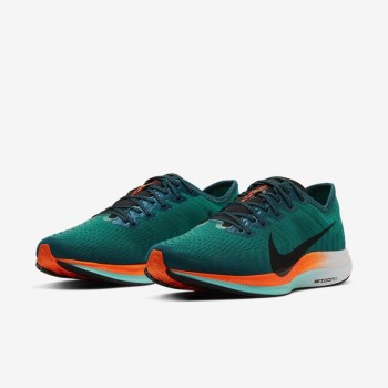 Nike Zoom Pegasus Turbo 2 - Női Futócipő - Zöld/Türkiz/Piros/Fekete